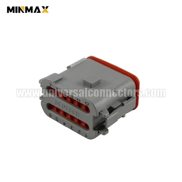 dt06 12sa ep06 female 12 pinsgray automotive electrical dt connector new energy vehicles