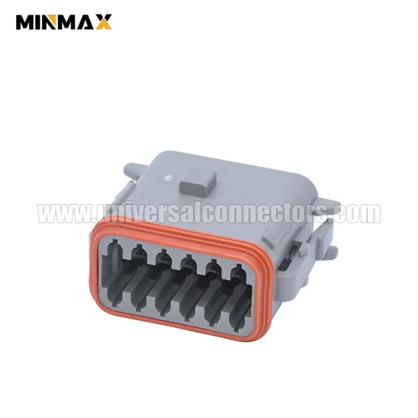 dt06 12sa p012 female 12 pins automotive electrical connector power supply dt connector