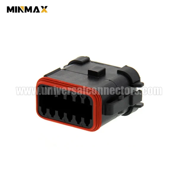 dt06 12sb ep06 female 12 pins black, wire and cable plug housings unmanned aerial vehicle dt connector