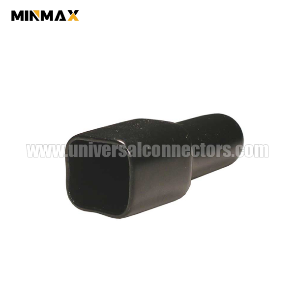 dt6p bt bk boot for dt connector6 way recept black