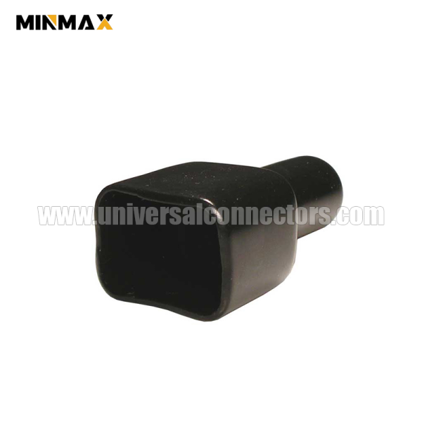 dt8p bt bk boot for dt connector8 way recept black
