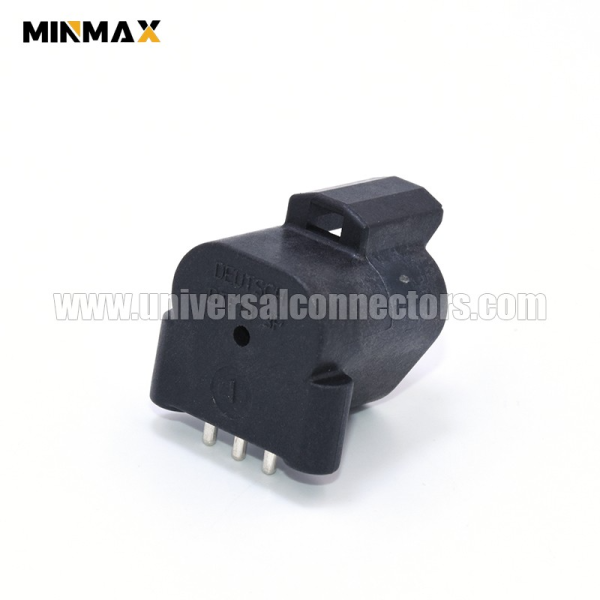 dtf13 3p male 3 pins automotive connector