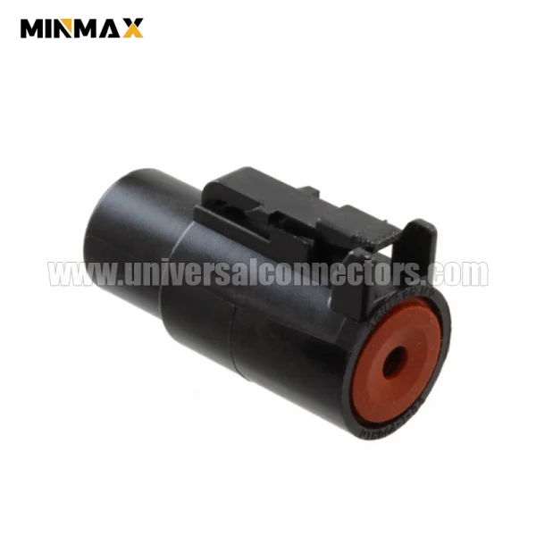 dthd06 1 8s female 1 pin socket housing connector