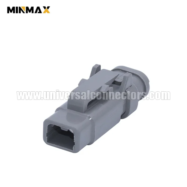 dtm06 2s e007 female 2 pins sealable gray wire & cable, power dtm for sensors and actuators