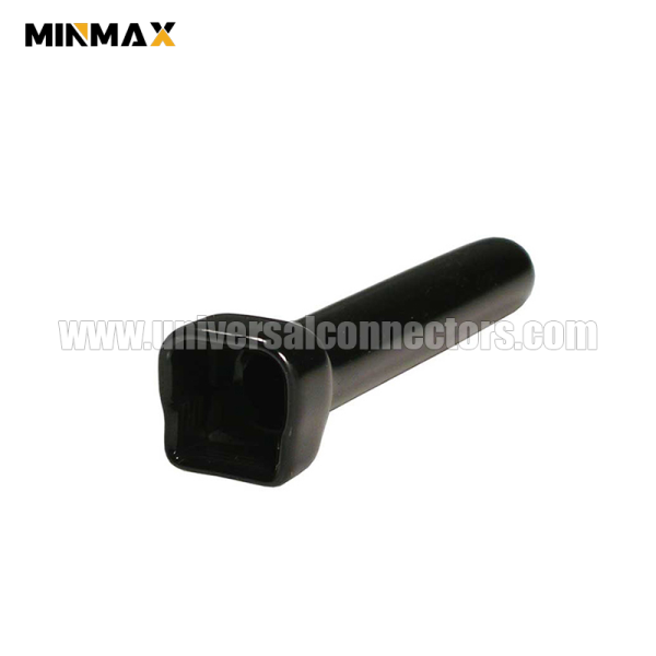dtm2s bt bk boot for dtm 2 way plug black