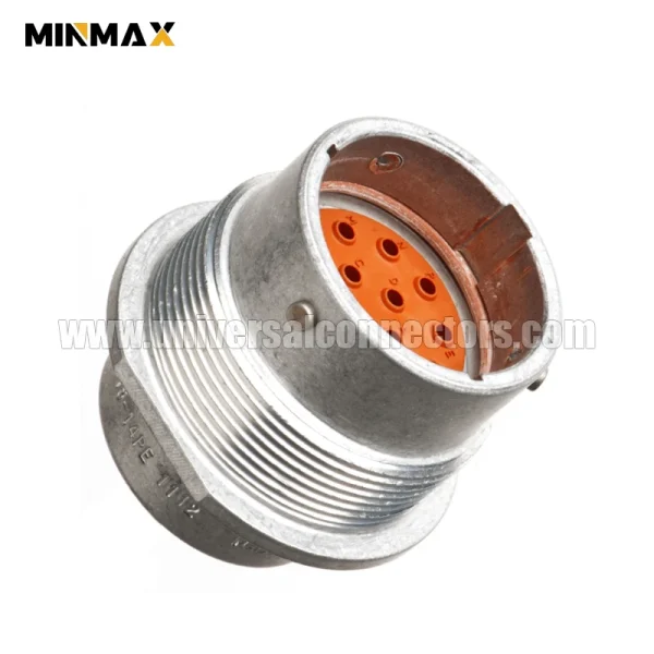 hd34 18 14pe 14 pole male wire to panel socket housing for bus