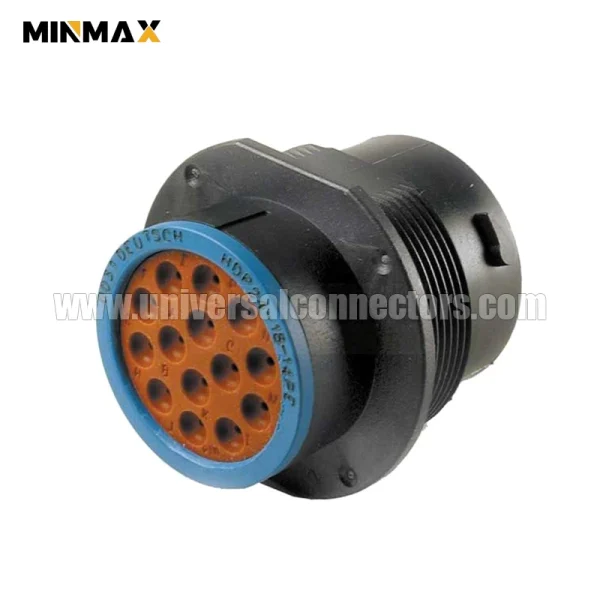 hdp24 18 14pe male 14 pins blade waterproof plug