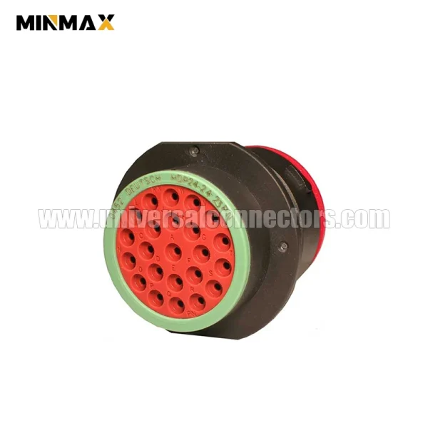 hdp24 24 23pn male wire to pane black 23 pins auto connector for smart device