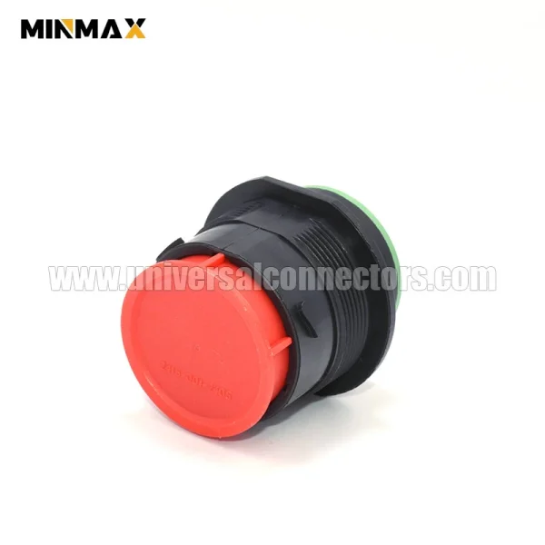 deutsch hdp20 hdp24 24 33pn male 33 pins wire to panel, sealable, black blade auto connector for data transfer