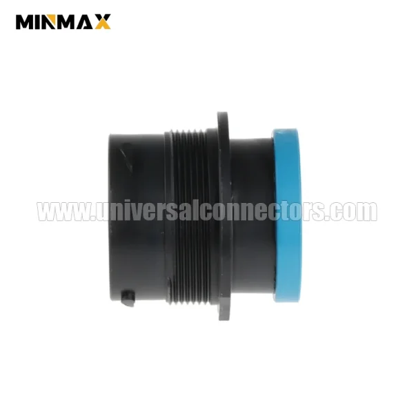 deutsch hdp20 hdp24 24 47se l017 wire to panel, sealable, black female 47 pins auto connector for monitoring equipment