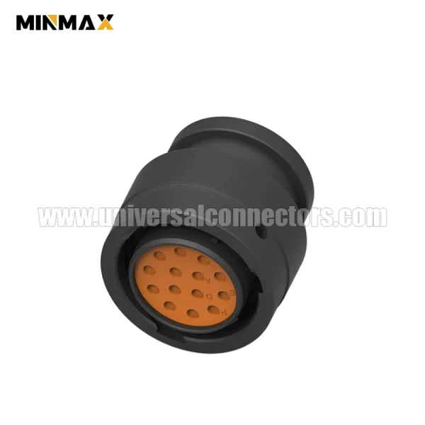hdp26 18 14se female 14 pins automotive connector