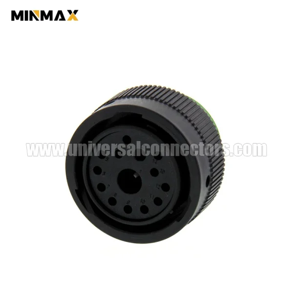 hdp26 24 14sn female 14 pins blade waterproof connector for solar system