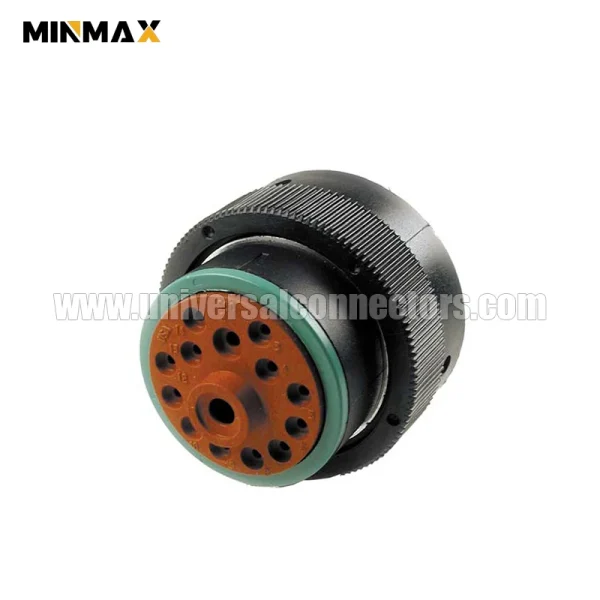 hdp26 24 14sn female 14 pins blade waterproof connector for solar system