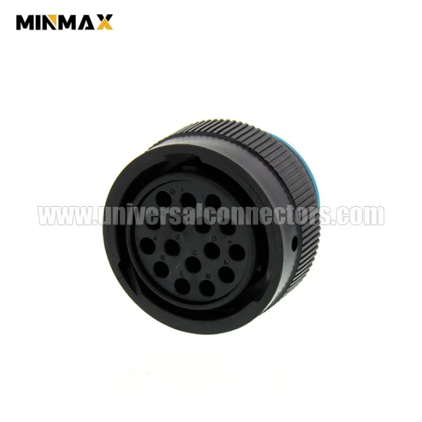 hdp26 24 16se female 16 pins socket housing