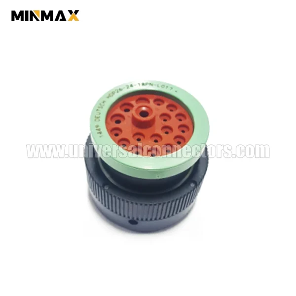 hdp26 24 18pn male 18 pins blade wire connector