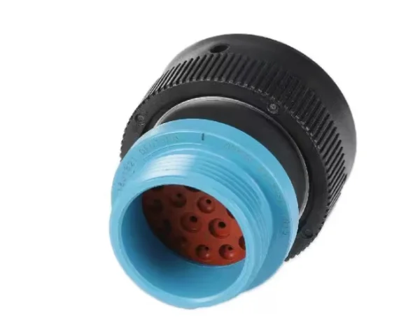 deutsch hdp20 hdp26 24 21se l015 female 21 pins automotive connector wire to panel, sealable, black for truck