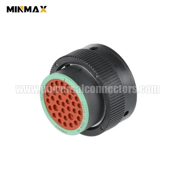 hdp26 24 35sn female 35 pins socket automotive connector