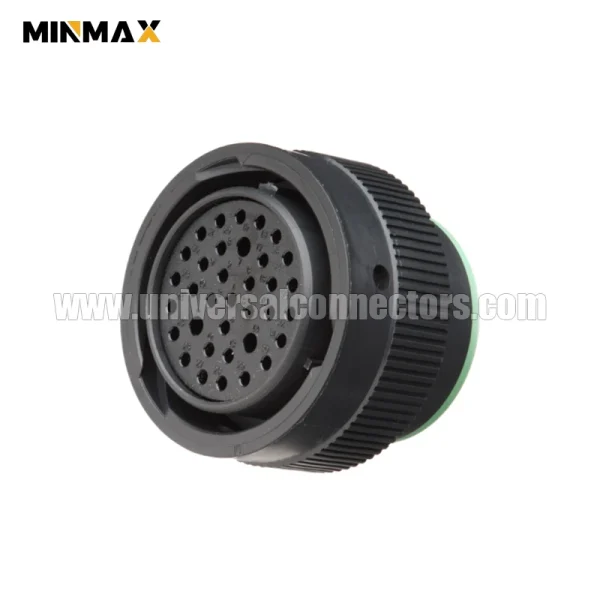 hdp26 24 35sn female 35 pins socket automotive connector