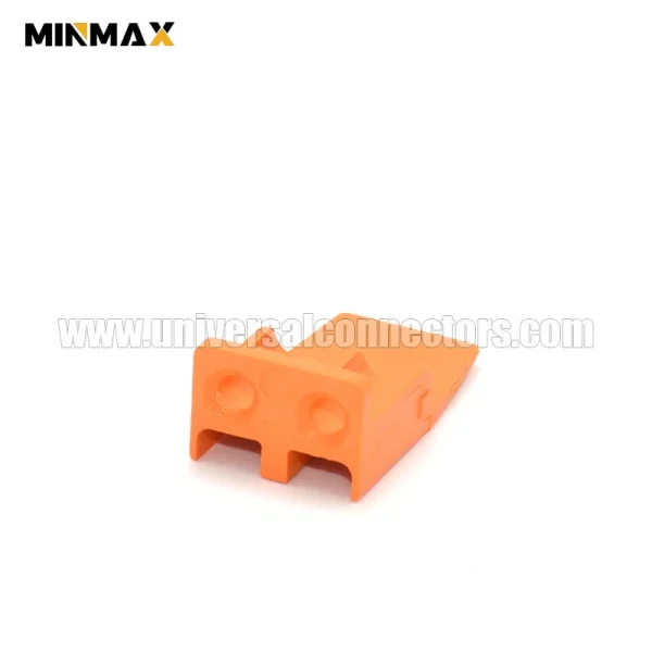 wp 2s female 2 position orange deutsch dtp clamp