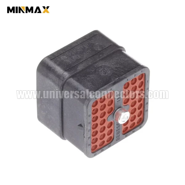aec14 40pc male 40 pins waterproof connector aec series for hybrid vehicle